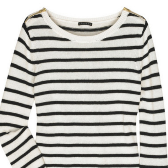 Theory Sweaters - Theory Zelphiq striped knitted sweater s/p